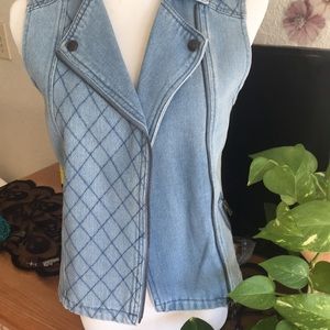 Denim vest